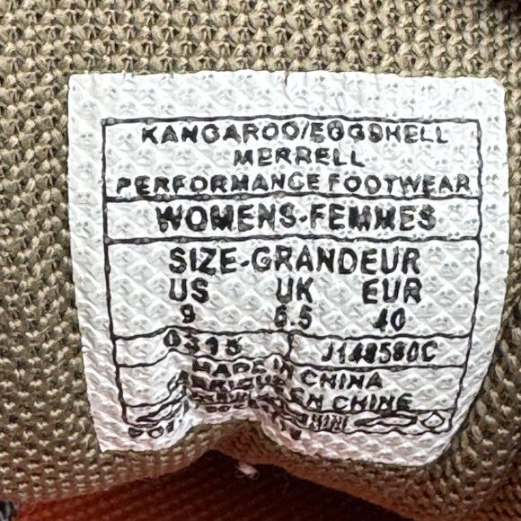 Merrell Hiking Shoes Womens Size 9 Brown Aqua Waterproof Air Cushion J148580C - Picture 9 of 10